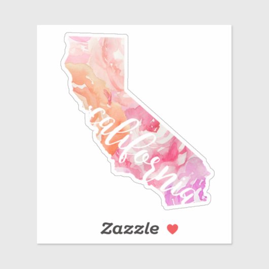California Sticker (Vel)