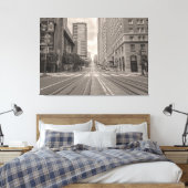 California Street, San Francisco Canvas Afdruk (Insitu (Slaapkamer))