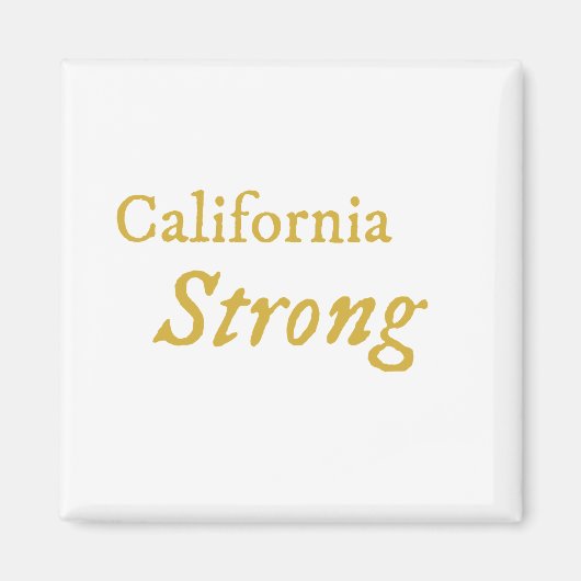 California Strong Magneet (Voorkant)
