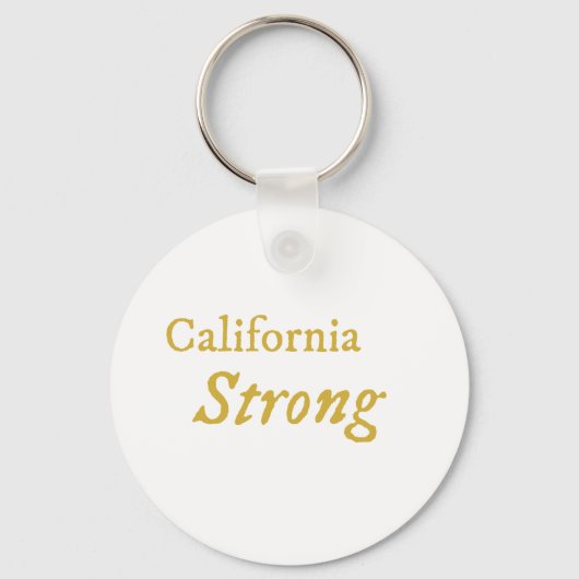 California Strong Sleutelhanger (Voorkant)