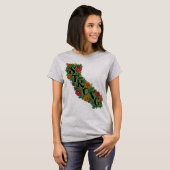 California Strong - Steun de slachtoffers van de b T-shirt (Voorkant volledig)