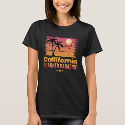 California Summer Paradise kids T-shirt (Voorkant)