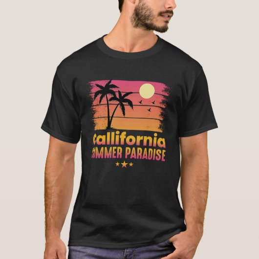 California Summer Paradise kids T-shirt (Voorkant)