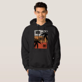California Summer Vacation Vintage Hoodie (Voorkant volledig)