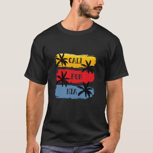 California Summer Vibes T Shirt (Voorkant)
