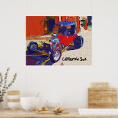 California Sun Poster (Keuken)
