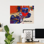 California Sun Poster (Thuiskantoor)