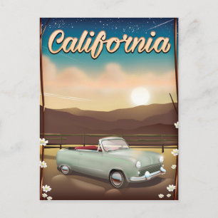 California Sunset Briefkaart