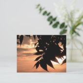 california sunset briefkaart (Staand voorkant)