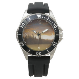 California Sunset (Californisch landschap) Horloge