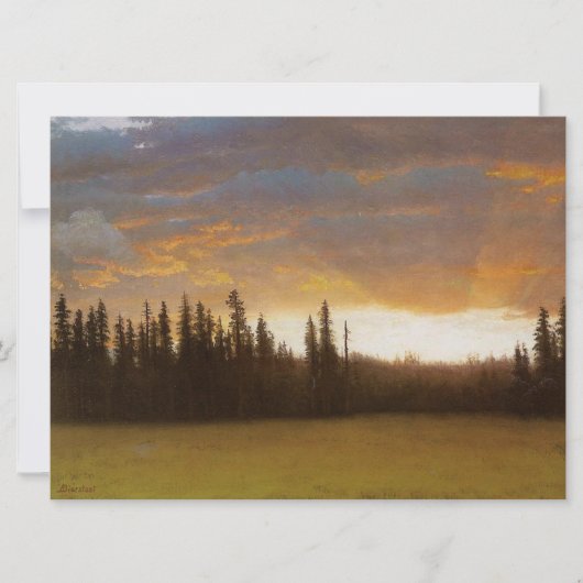 California Sunset (Californisch landschap) Kaart (Voorkant)