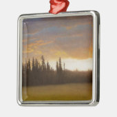 California Sunset (Californisch landschap) Metalen Ornament (Links)