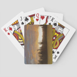 California Sunset (Californisch landschap) Pokerkaarten