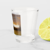 California Sunset (Californisch landschap) Shot Glas (Rechts)