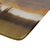 California Sunset (Californisch landschap) Snijplank (Hoek)