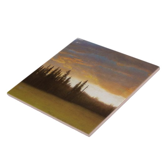 California Sunset (Californisch landschap) Tegeltje (Zijkant)