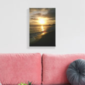 California Sunset Canvas Afdruk (Insitu (Woonkamer))