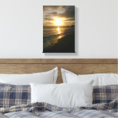 California Sunset Canvas Afdruk (Insitu (Slaapkamer))