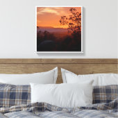 California Sunset Canvas Afdruk (Insitu (Slaapkamer))