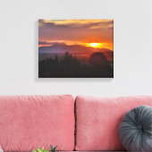 California Sunset Canvas Afdruk (Insitu (Woonkamer))
