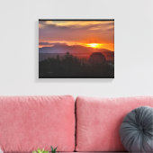 California Sunset Canvas Afdruk (Insitu (Woonkamer))