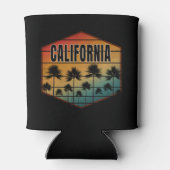 CALIFORNIA SUNSET PALM TREMSUMMER BLIKJESKOELER (Achterkant)