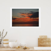 California Sunset Poster (Keuken)