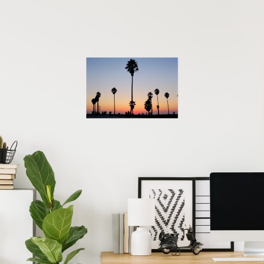 California Sunset Poster (Thuiskantoor)
