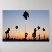 California Sunset Poster (Voorkant)