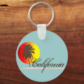 California Sunset Sleutelhanger (Voorkant)