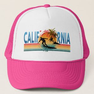 CALIFORNIA SUNSET SUMMER PETTEN TRUCKER