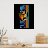 CALIFORNIA SUNSET SUMMER POSTER (Keuken)