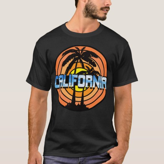 California Sunset T-shirt (Voorkant)