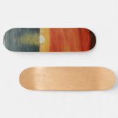 California Sunset West Coast SkateBoard Art (Horizontaal)