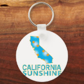 California Sunshine Sleutelhanger (Voorkant)