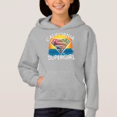 California Supergirl Sunset Graphic (Voorkant)
