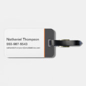 California Supergirl Sunset Graphic Bagagelabel (Achterkant horizontaal)