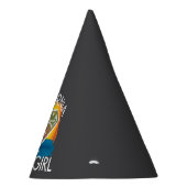 California Supergirl Sunset Graphic Feesthoedjes (Rechts)