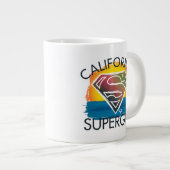 California Supergirl Sunset Graphic Grote Koffiekop (Voorkant rechts)