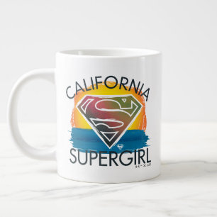 California Supergirl Sunset Graphic Grote Koffiekop