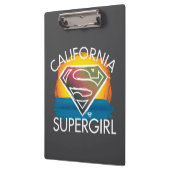 California Supergirl Sunset Graphic Klembord (Links)