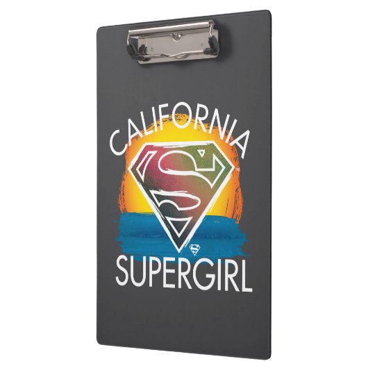 California Supergirl Sunset Graphic Klembord (Links)