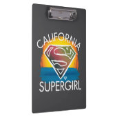 California Supergirl Sunset Graphic Klembord (Rechts)