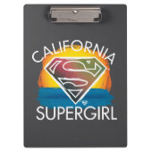 California Supergirl Sunset Graphic Klembord (Voorkant)