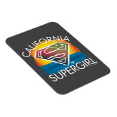California Supergirl Sunset Graphic Magneet (Rechterzijde)