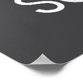 California Supergirl Sunset Graphic Poster (Hoek)