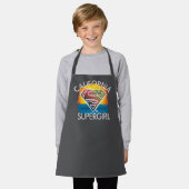 California Supergirl Sunset Graphic Schort (Gedragen)