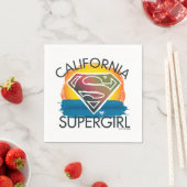 California Supergirl Sunset Graphic Servet (Insitu)