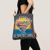 California Supergirl Sunset Graphic Tote Bag (Dichtbij)