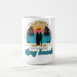 California Surf Club Long Beach Sunset T-shirt – R Koffiemok